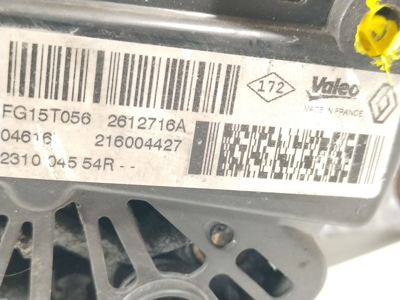 Recambio de alternador para renault scenic iii expression referencia OEM IAM 231004554R  