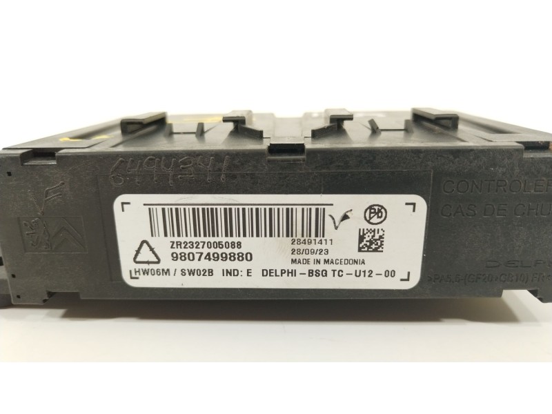 Recambio de modulo electronico para peugeot traveller autobús (v_) 2.0 bluehdi 145 referencia OEM IAM 9807499880  