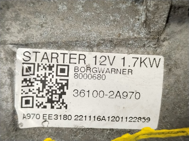 Recambio de motor arranque para kia cee´d (jd) 1.6 crdi 136 referencia OEM IAM 361002A970  