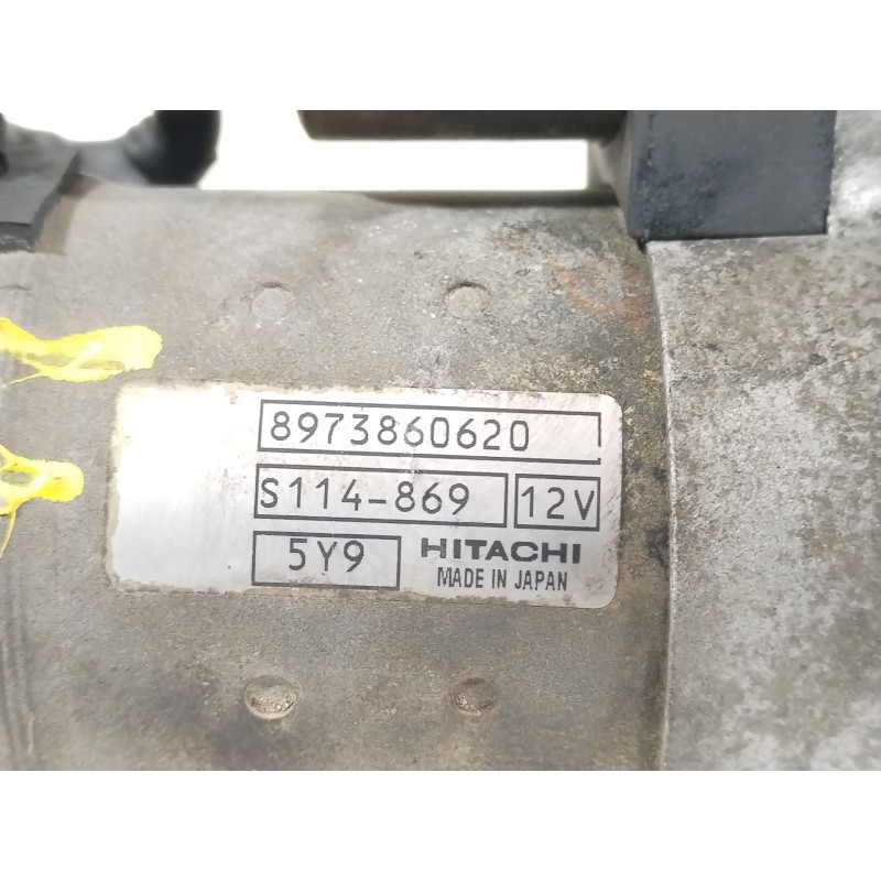 Recambio de motor arranque para opel astra h gtc (a04) 1.7 cdti (l08) referencia OEM IAM 8973860620  