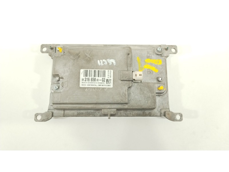 Recambio de pantalla multifuncion para peugeot traveller autobús (v_) 2.0 bluehdi 145 referencia OEM IAM 9831665880  