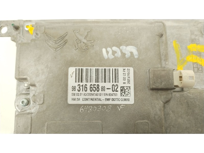 Recambio de pantalla multifuncion para peugeot traveller autobús (v_) 2.0 bluehdi 145 referencia OEM IAM 9831665880  