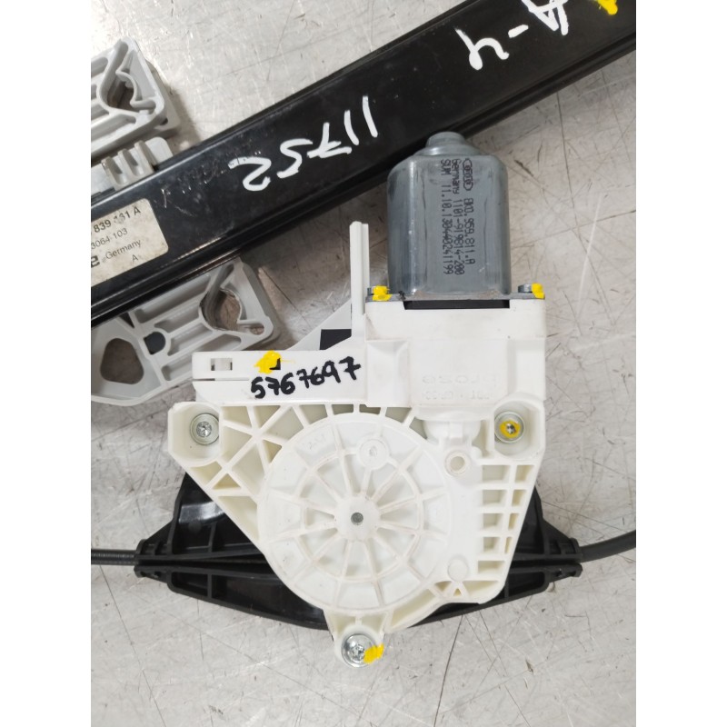 Recambio de elevalunas trasero izquierdo para audi a4 b8 avant (8k5) 2.0 tdi referencia OEM IAM 8K0839461A  8K0959811A