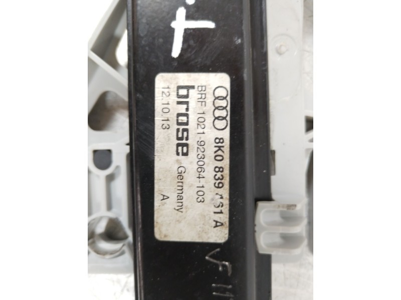 Recambio de elevalunas trasero izquierdo para audi a4 b8 avant (8k5) 2.0 tdi referencia OEM IAM 8K0839461A  8K0959811A