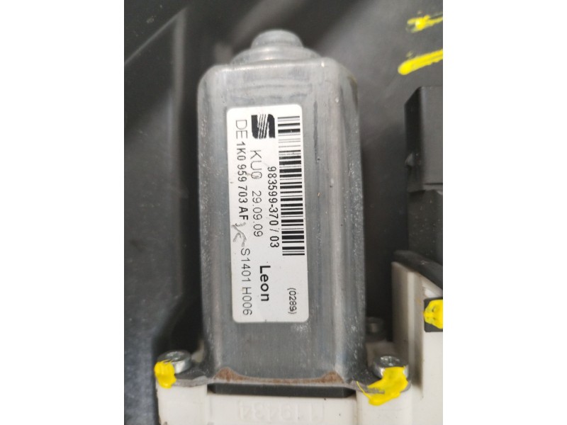 Recambio de elevalunas trasero izquierdo para seat leon (1p1) 2.0 cupra r referencia OEM IAM 1P0839401C  1K0959703AF