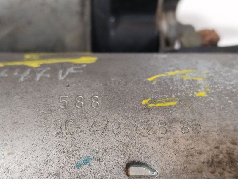 Recambio de motor arranque para peugeot 207/207+ (wa_, wc_) 1.4 16v referencia OEM IAM 9647982880  