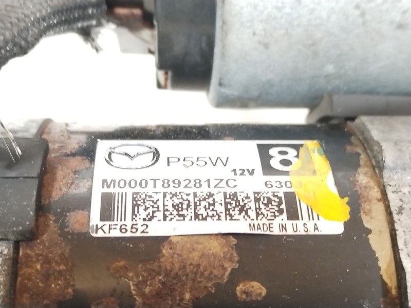 Recambio de motor arranque para mazda 2 lim. () black tech edition referencia OEM IAM M000T89281ZC  