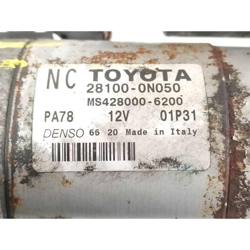Recambio de motor arranque para toyota auris (_e15_) 1.4 d-4d (nde150_) referencia OEM IAM 281000N050  MS4280006200
