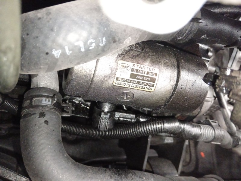 Recambio de motor arranque para hyundai tucson (jm) 2.0 crdi referencia OEM IAM 3610027010  031013190