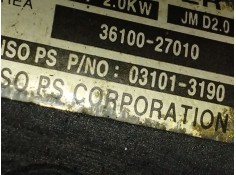 Recambio de motor arranque para hyundai tucson (jm) 2.0 crdi referencia OEM IAM 3610027010  031013190 2