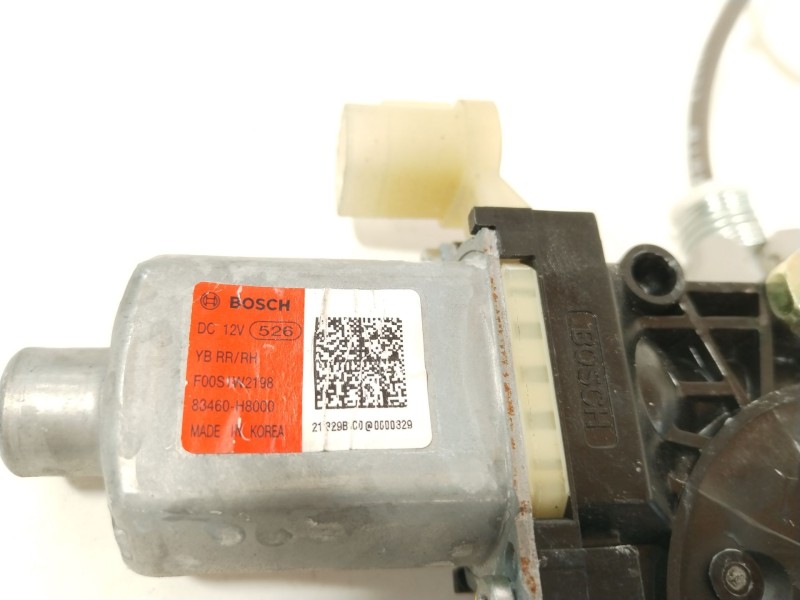 Recambio de elevalunas trasero derecho para kia rio (yb) referencia OEM IAM 83402H8100  83460H8000