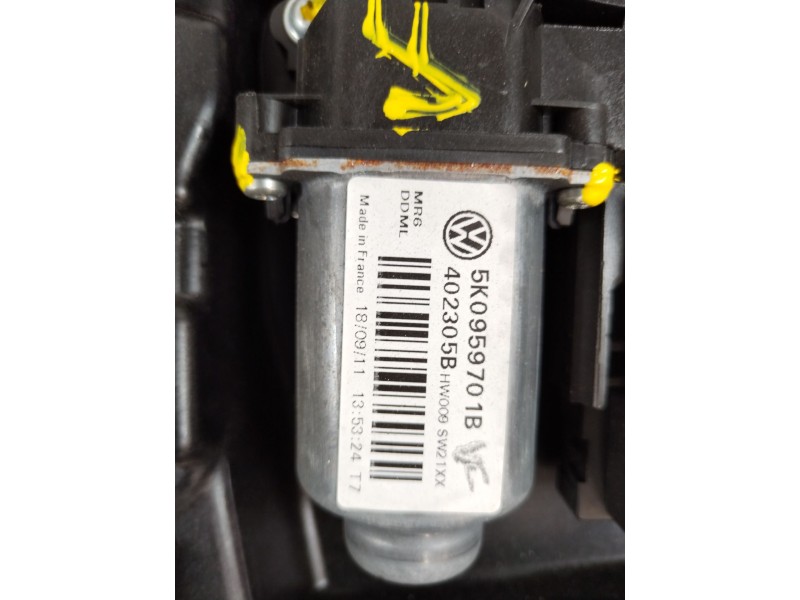 Recambio de elevalunas delantero izquierdo para volkswagen golf vi (5k1) gti referencia OEM IAM 5K1837729T 5K0959793 5K0959701B