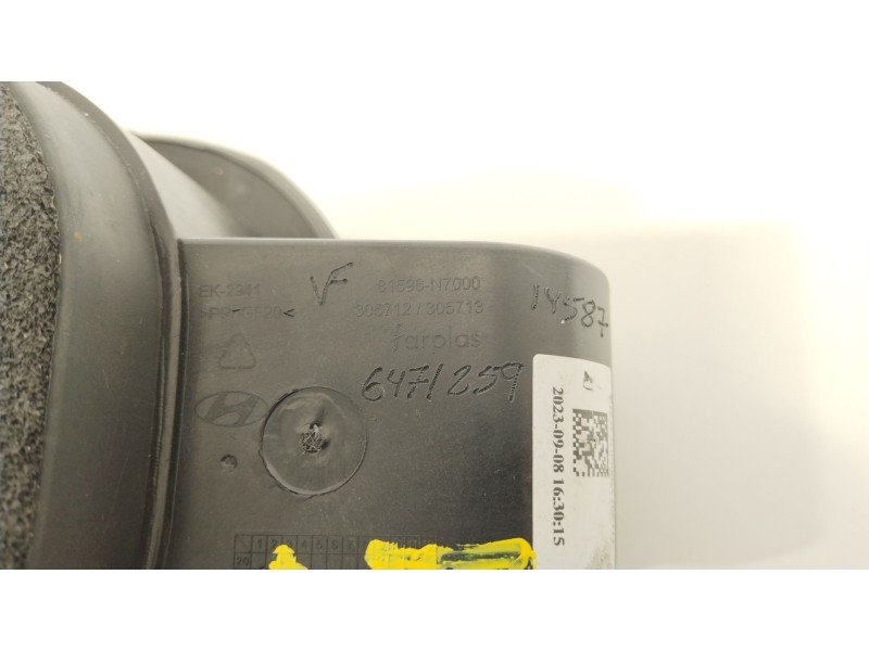 Recambio de tapa exterior combustible para hyundai tucson (nx4e, nx4a) 1.6 t-gdi plug-in-hybrid htrac referencia OEM IAM 81596N7