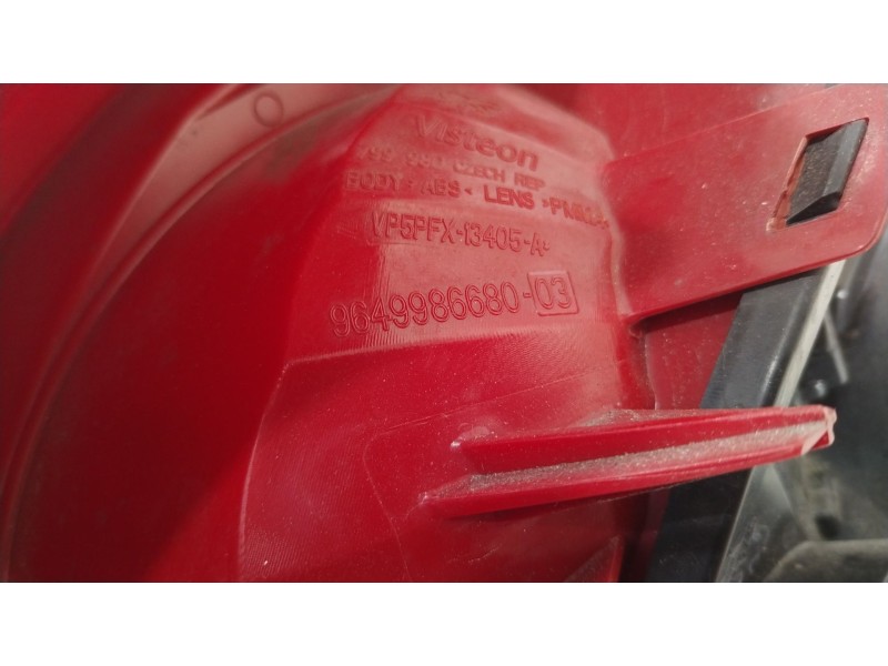 Recambio de piloto trasero izquierdo para peugeot 207/207+ (wa_, wc_) 1.6 16v vti referencia OEM IAM 9649986680  