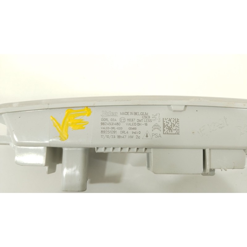 Recambio de piloto delantero derecho para peugeot traveller autobús (v_) 2.0 bluehdi 145 referencia OEM IAM 9824531480  89251091