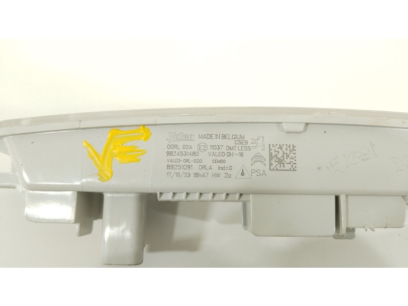 Recambio de piloto delantero derecho para peugeot traveller autobús (v_) 2.0 bluehdi 145 referencia OEM IAM 9824531480  89251091