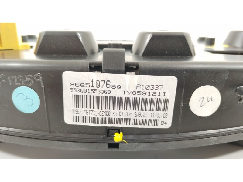 Recambio de cuadro instrumentos para peugeot 308 gt referencia OEM IAM 9665107680  