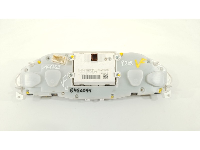 Recambio de cuadro instrumentos para peugeot 208 i (ca_, cc_) 1.2 vti 82 referencia OEM IAM 9800654580  