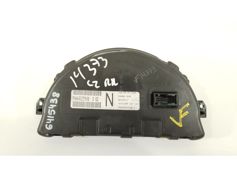 Recambio de cuadro instrumentos para citroën c2 (jm_) 1.6 vts referencia OEM IAM 9660225980  