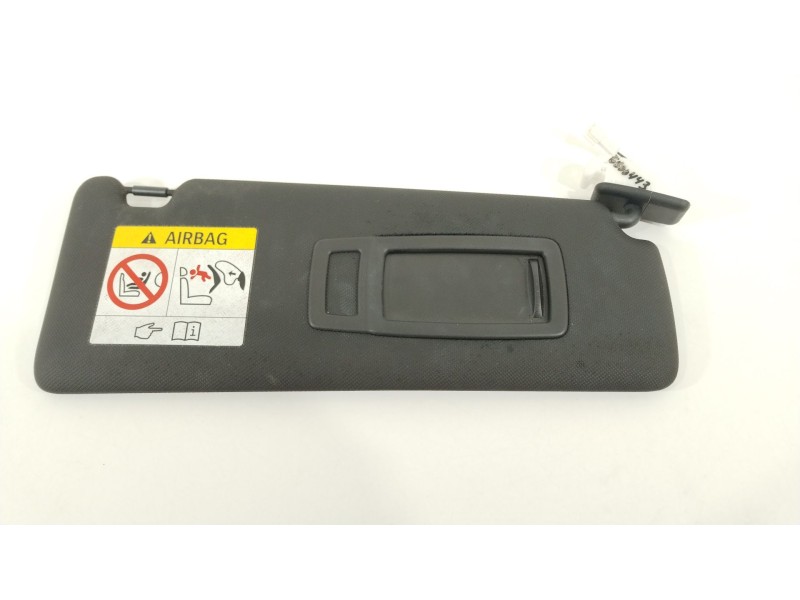 Recambio de parasol derecho para bmw serie 3 lim. (f30) 316d referencia OEM IAM 51167322296  