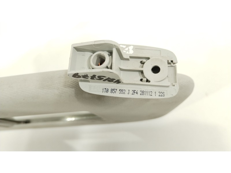 Recambio de parasol derecho para volkswagen touran (1t3) advance bluemotion referencia OEM IAM 1T0857552J  