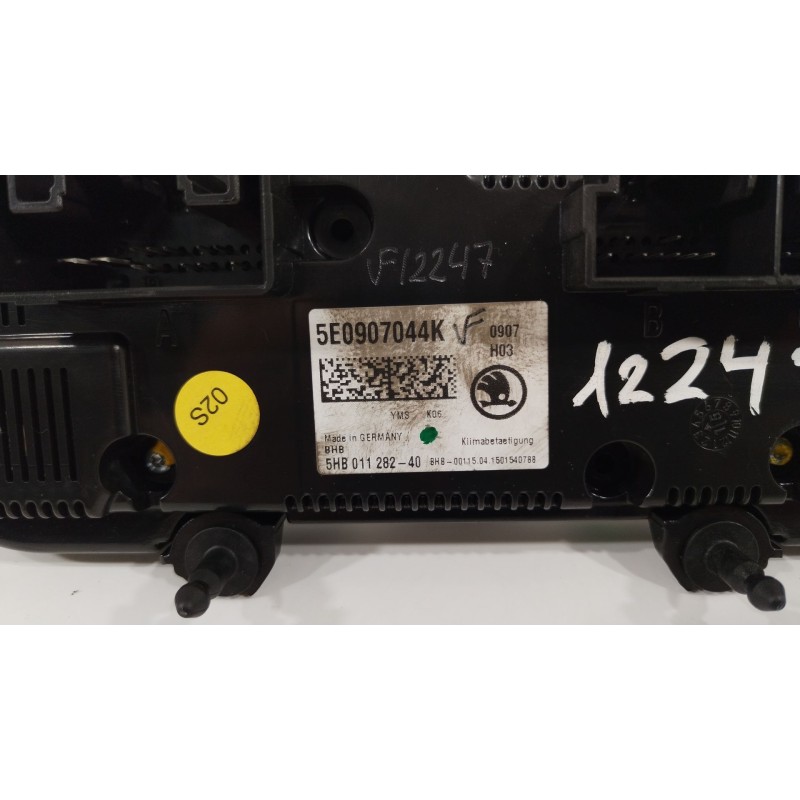 Recambio de mando climatizador para skoda octavia iii combi (5e5, 5e6) 1.6 tdi referencia OEM IAM 5E0907044K  