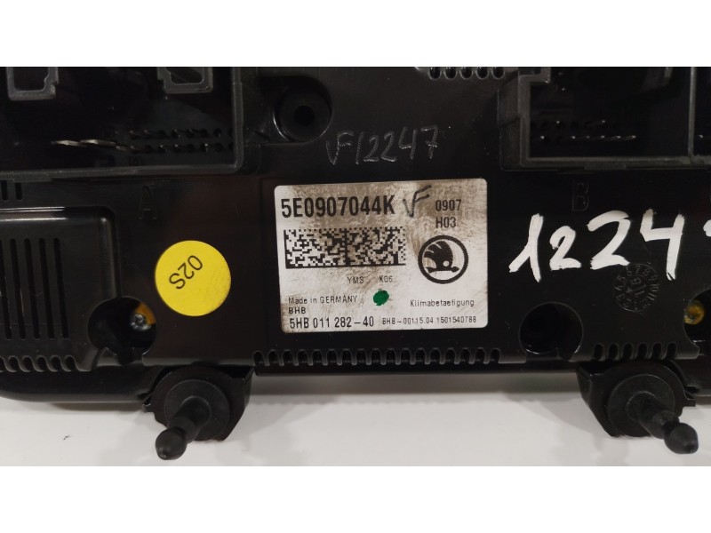 Recambio de mando climatizador para skoda octavia iii combi (5e5, 5e6) 1.6 tdi referencia OEM IAM 5E0907044K  