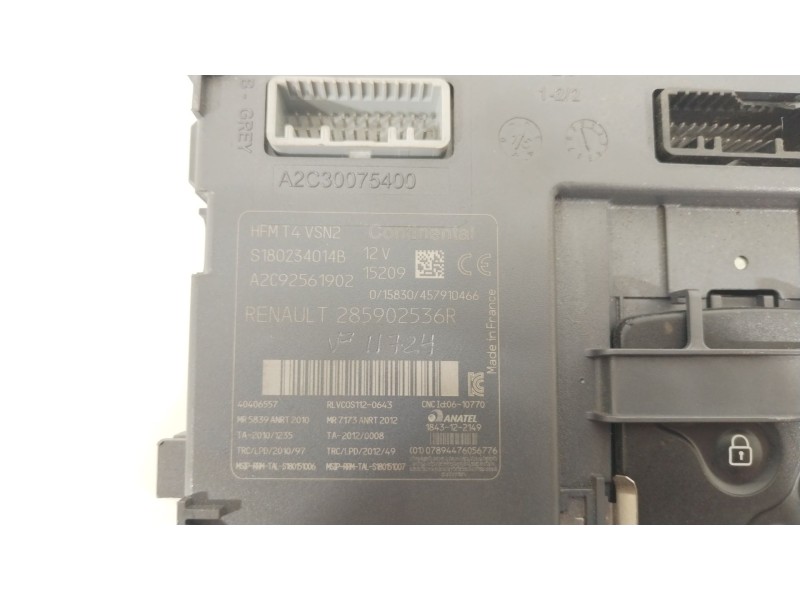 Recambio de conmutador de arranque para renault clio iv limited referencia OEM IAM 285902536R A2C30075500 A2C92561902