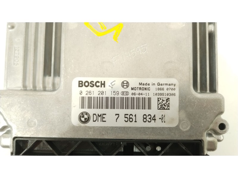 Recambio de centralita motor uce para bmw 1 (e87) 118 i referencia OEM IAM 756183401 7563356 0261201159