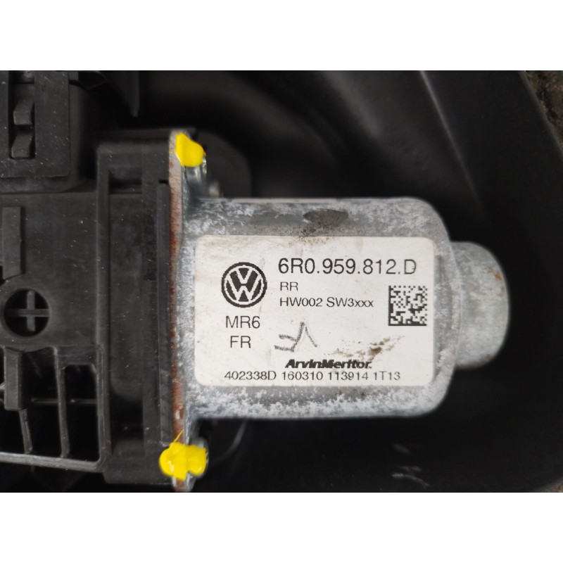 Recambio de elevalunas trasero derecho para seat ibiza iv (6j5, 6p1) 1.6 tdi referencia OEM IAM 6J4839402C  6R0959812D