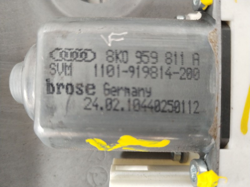 Recambio de elevalunas trasero izquierdo para skoda suberb (3t4) active referencia OEM IAM 3T5839401A 3T0837461A 8K0959811A