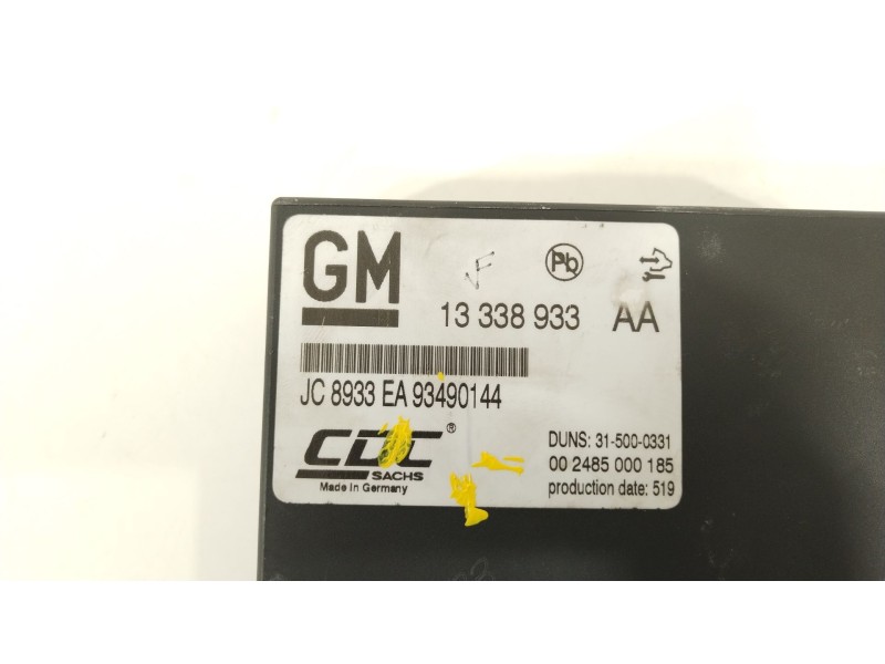 Recambio de modulo electronico para opel astra j (p10) 2.0 cdti (68) referencia OEM IAM 13338933 93490144 002485000185