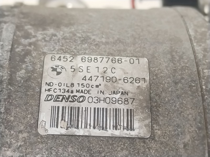 Recambio de compresor aire acondicionado para bmw 3 touring (e91) 320 d referencia OEM IAM 64526987766 4471906261 5SE12C