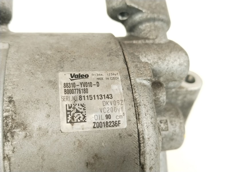 Recambio de compresor aire acondicionado para toyota aygo x-cite referencia OEM IAM 88310YV010  