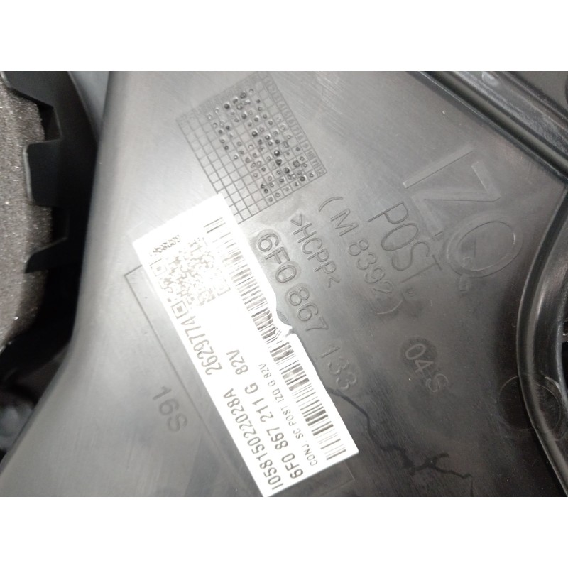 Recambio de guarnecido puerta trasera izquierda para seat ibiza v (kj1, kjg) 1.0 tsi referencia OEM IAM 6F0867133  