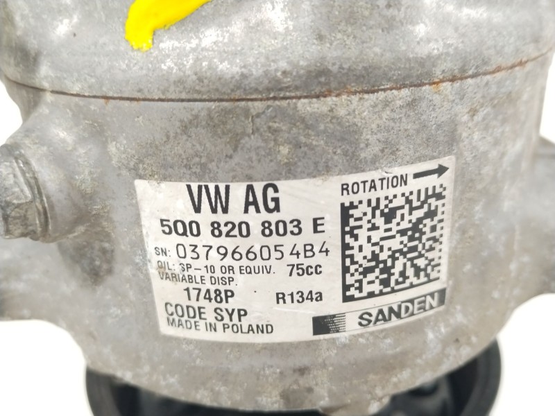 Recambio de compresor aire acondicionado para audi a3 limousine (8vs, 8vm) 2.0 tdi referencia OEM IAM 5Q0820803E  