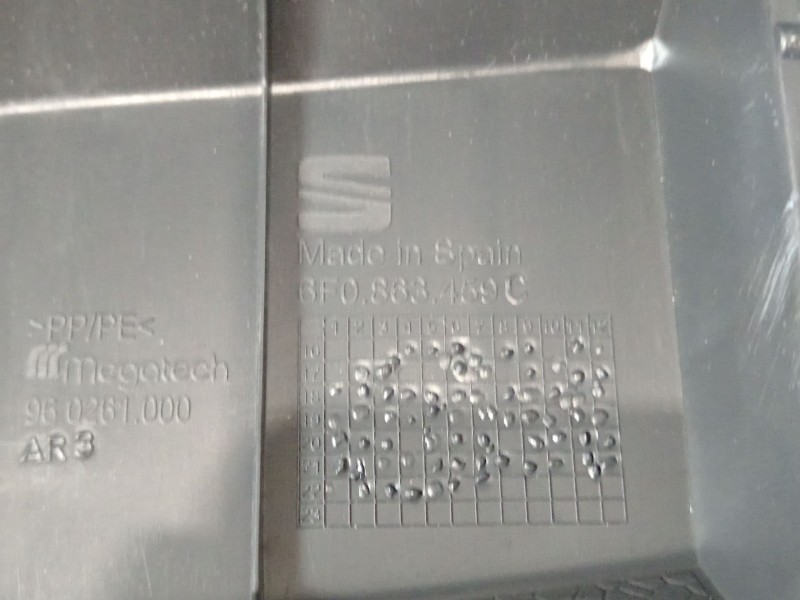 Recambio de moldura para seat ibiza v (kj1, kjg) 1.0 tsi referencia OEM IAM 6F0863459C  