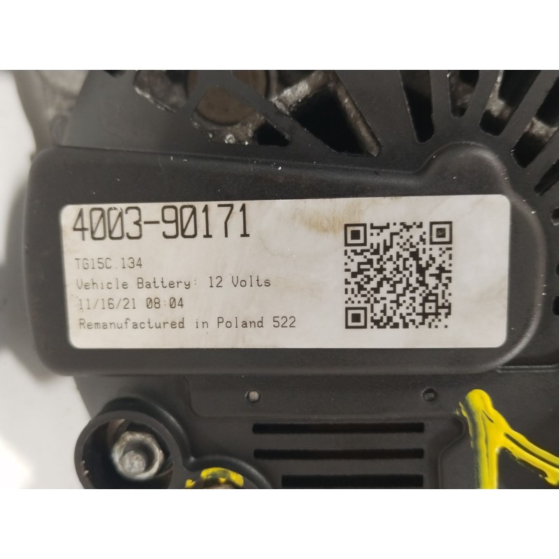 Recambio de alternador para fiat scudo autobús (270_, 272_) 2.0 d multijet referencia OEM IAM 400390171  9646065180