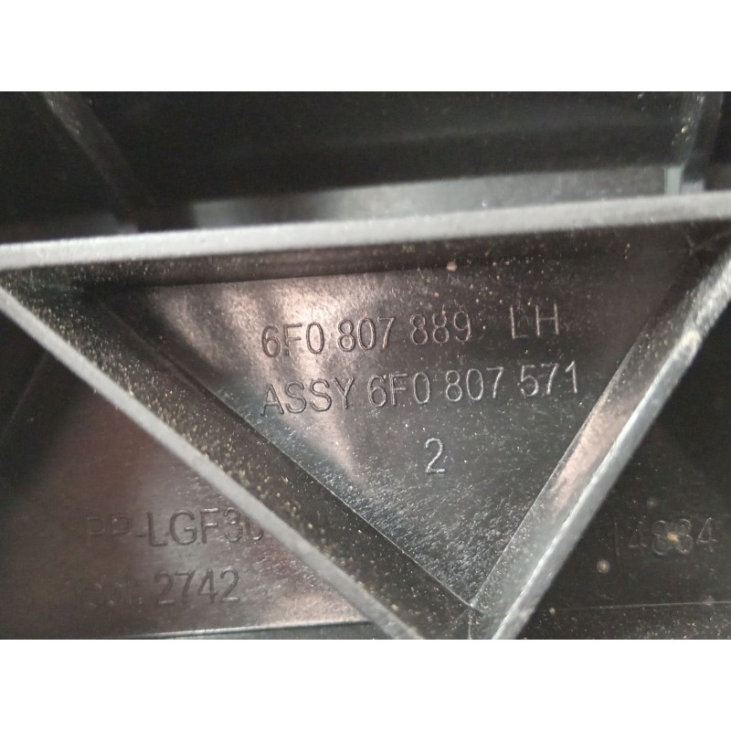 Recambio de soporte faro izquierdo para seat ibiza v (kj1, kjg) 1.0 tsi referencia OEM IAM 6f0807889  