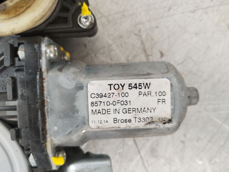 Recambio de elevalunas delantero derecho para toyota verso (_r2_) 1.6 d4-d (war20_) referencia OEM IAM 698100F021  857100F031