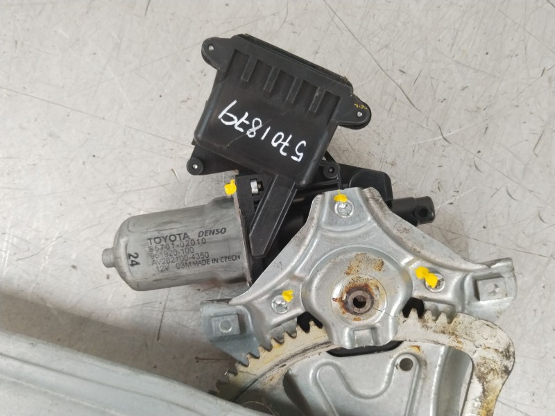 Recambio de elevalunas trasero izquierdo para toyota avensis (t27) active referencia OEM IAM 6984005130  8570102010