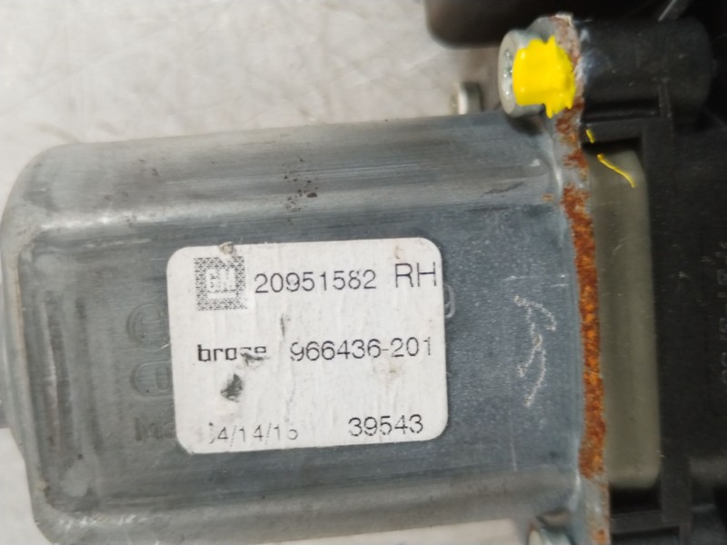 Recambio de elevalunas delantero derecho para opel insignia berlina excellence referencia OEM IAM 965869103 20951582 20952751