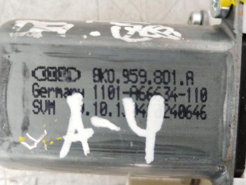Recambio de elevalunas delantero izquierdo para audi a4 b8 avant (8k5) 2.0 tdi referencia OEM IAM 8K0837461A  8K0959801A