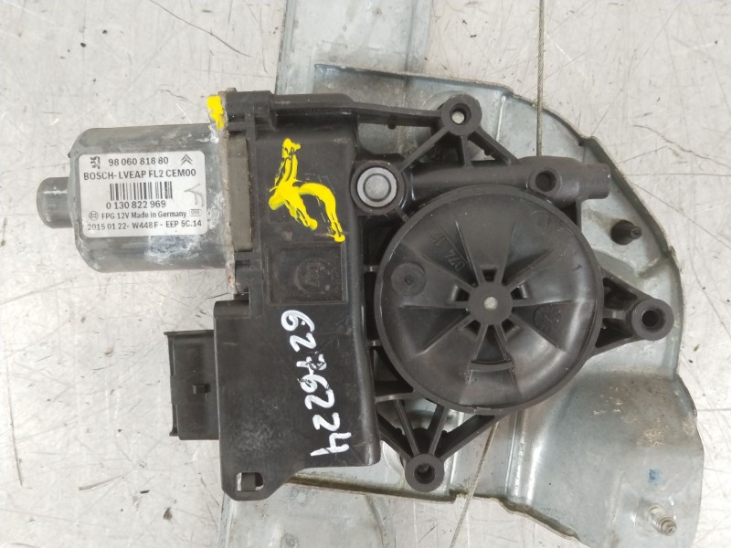 Recambio de elevalunas delantero izquierdo para peugeot 208 1.5 blue-hdi fap referencia OEM IAM 9806088180  9806081880