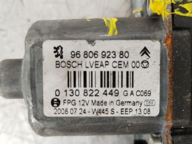 Recambio de elevalunas trasero izquierdo para peugeot 308 sw sport referencia OEM IAM 9680979080  9680692380