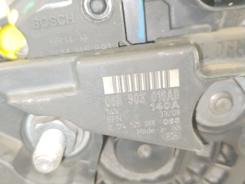 Recambio de alternador para volkswagen scirocco iii (137, 138) 2.0 tfsi referencia OEM IAM 06B903016AB  