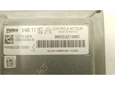 Recambio de centralita motor uce para peugeot 208 i (ca_, cc_) 1.2 vti 82 referencia OEM IAM 9805321980 122790904 HW9800913080 2