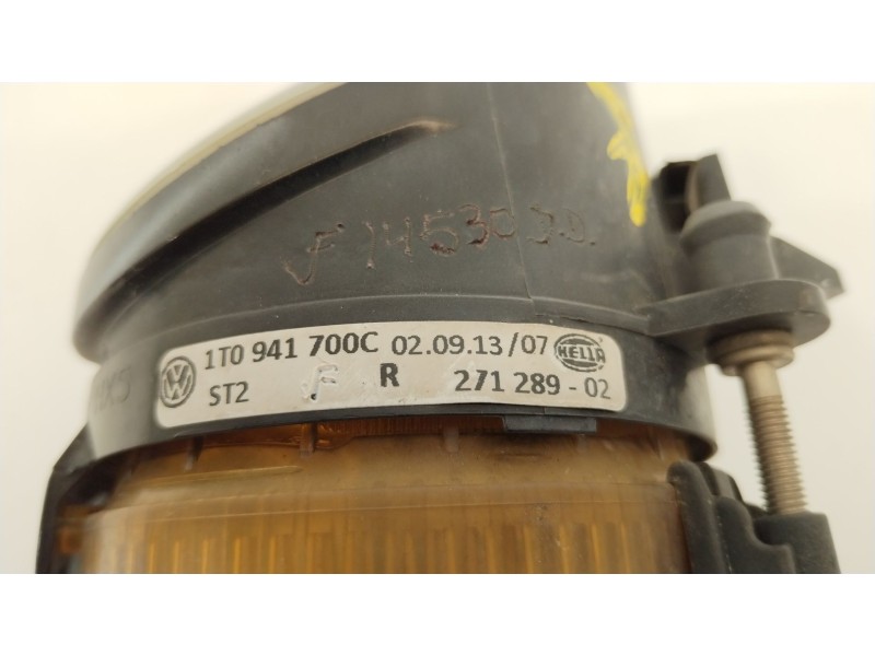 Recambio de faro antiniebla derecho para volkswagen eos (1f7, 1f8) 1.4 tsi referencia OEM IAM 1T0941700C  