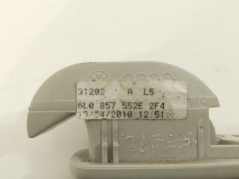 Recambio de parasol derecho para seat ibiza (6j5) reference referencia OEM IAM 6L0857552E  