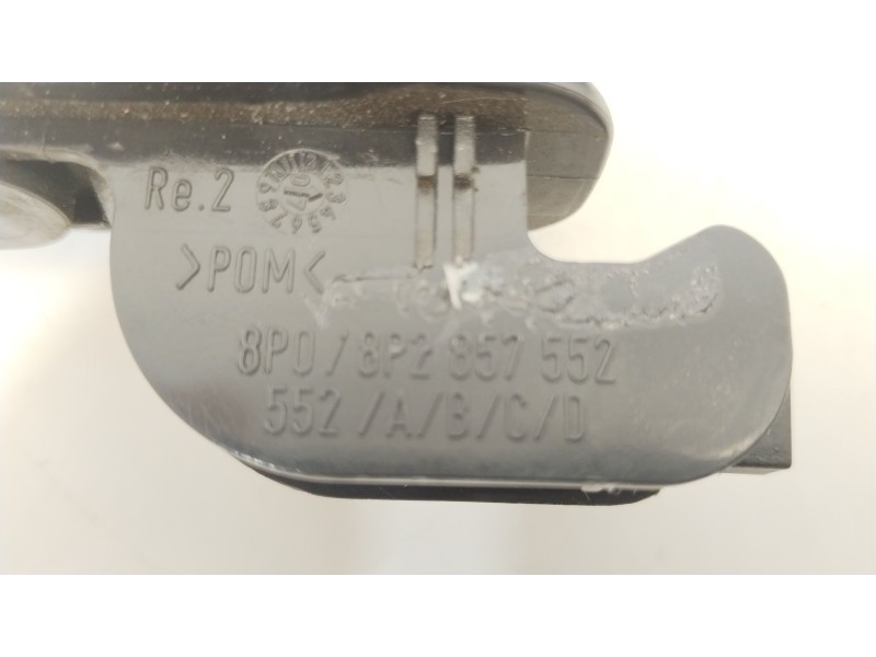 Recambio de parasol derecho para audi a3 (8p) 2.0 tdi ambiente referencia OEM IAM 8P0857552  8P2857552